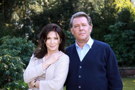 Iris Berben und Jan Fedder beim Fototermin zu dem ARD-Film ...