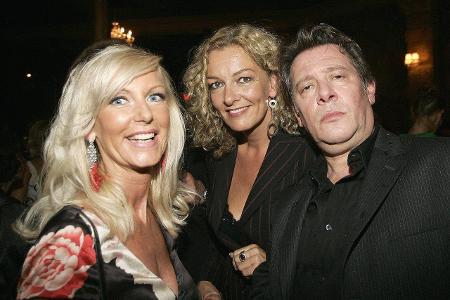 Schauspieler Jan Fedder mit Ehefrau Marion li. und Fernsehm...