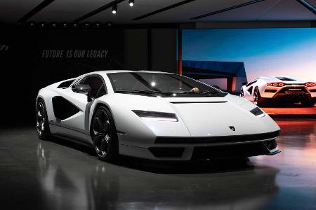 Der Lamborghini Countach ist zurück: Premiere mit V12-Hybrid Der Lamborghini Countach ist zurück: Premiere mit V12-Hybrid
