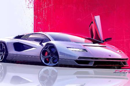 Der Lamborghini Countach ist zurück: Premiere mit V12-Hybrid