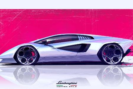 Der Lamborghini Countach ist zurück: Premiere mit V12-Hybrid