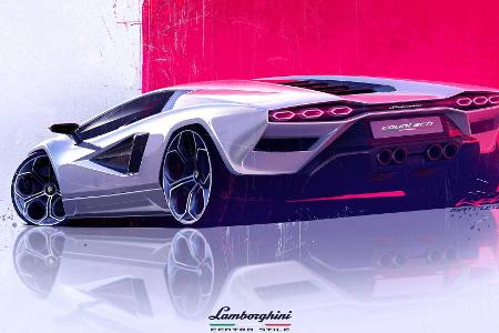 Der Lamborghini Countach ist zurück: Premiere mit V12-Hybrid