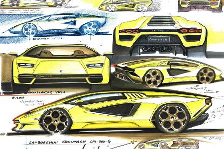 Der Lamborghini Countach ist zurück: Premiere mit V12-Hybrid