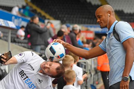 Mittlerweile seit 2008 bei Manchester City unter Vertrag, ist Vincent Kompany einer der Dauerbrenner beim englischen Meister...