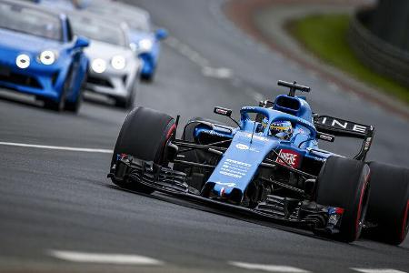 Fernando Alonso - Alpine - F1 - 24h-Rennen Le Mans 2021