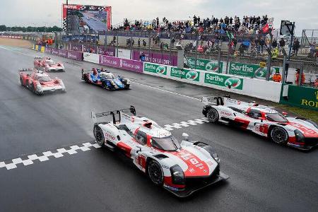 Toyota GR010 Hybrid - Startnummer #8- 24h-Rennen Le Mans 2021