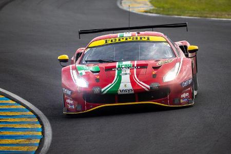 Ferrari 488 GTE Evo - Startnummer #52 - LMGTE Pro - 24h-Rennen Le Mans 2021