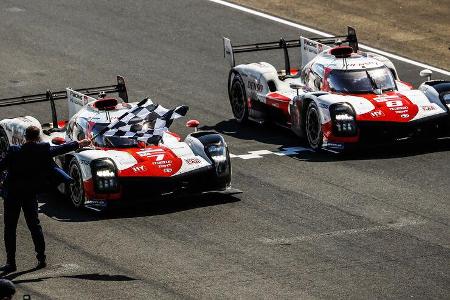 Toyota GR010 Hybrid - Startnummer #7 - Startnummer #8 - Hypercar - 24h-Rennen Le Mans 2021