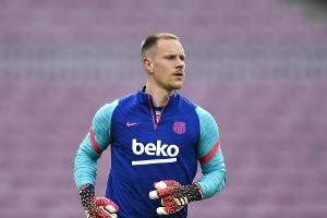 Barcelona: ter Stegen wieder im Training