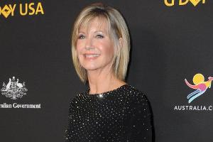 Olivia Newton-John bei einem Auftritt in Los Angeles.