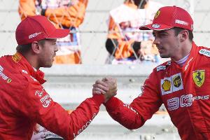 Leclerc: An guten Tagen war Vettel fast nicht zu schlagen