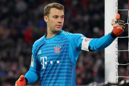 Manuel Neuer | 18 Mio. Euro | Vertrag bis 2023