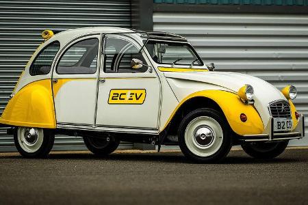 07/2021, Citroen 2cEv Ente mit Elektroantrieb