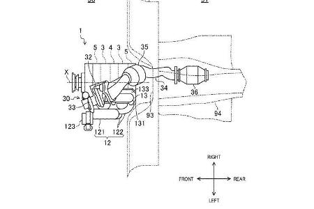 Mazda Wankelmotor Patentamtsbilder