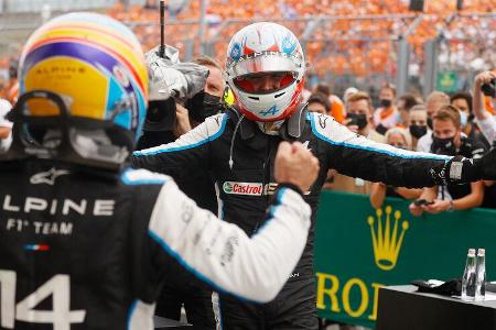 Alonso & Ocon - Formel 1 - GP Ungarn - 2021