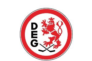 Eishockey: DEG beklebt Mannschaftsbus der Kölner Haie mit eigenem Wappen