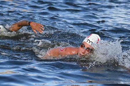 Freiwasser: Beck verpasst Medaille über zehn Kilometer knapp