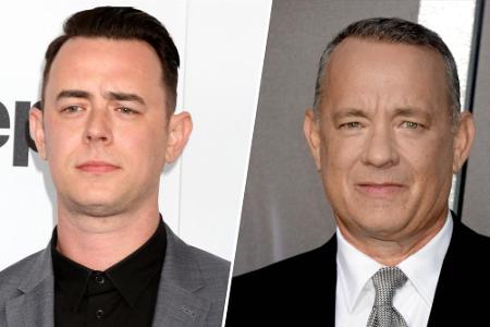 Hier stimmen nicht nur die Gesichtszüge überein. Auch seine Ohren outen Colin Hanks als Sohn von Schauspiel-Legende Tom Hanks.