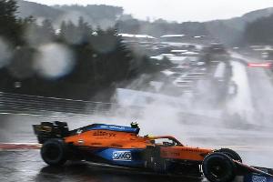 Nach Crash in Eau Rouge: Norris um fünf Plätze zurück