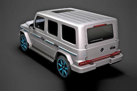 Mercedes EQG Illustration