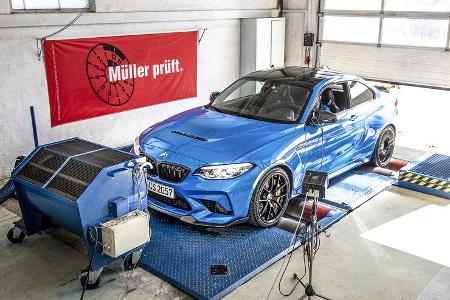 BMW M2 CS, Leistungsmessung