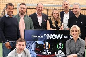 Zum Europapokal-Team der Mediengruppe RTL gehört unter anderem Karl-Heinz Riedle (l.)
