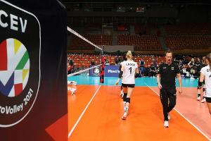 Volleyballerinnen beenden EM-Vorrunde mit Sieg