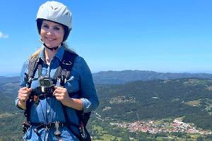 Judith Rakers bei Gleitschirmunfall in Spanien verletzt