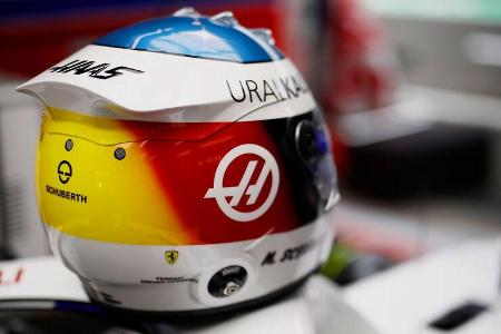 Mick Schumacher - Helm - Formel 1 - GP Belgien - Spa-Francorchamps - 27. August 2021