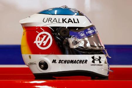 Mick Schumacher - Helm - Formel 1 - GP Belgien - Spa-Francorchamps - 27. August 2021