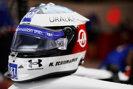 Mick Schumacher - Helm - Formel 1 - GP Belgien - Spa-Francorchamps - 27. August 2021