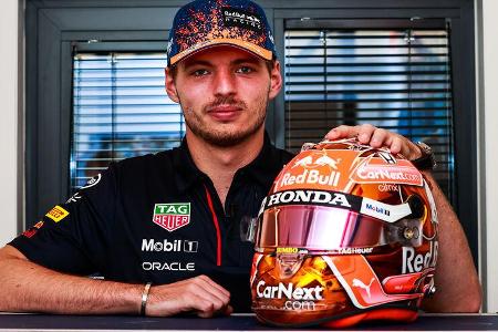 Max Verstappen - Helm - Formel 1 - GP Belgien - Spa-Francorchamps - 27. August 2021