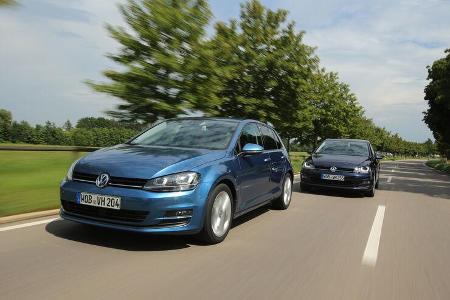 VW Golf 1.6 TDI, Frontansicht