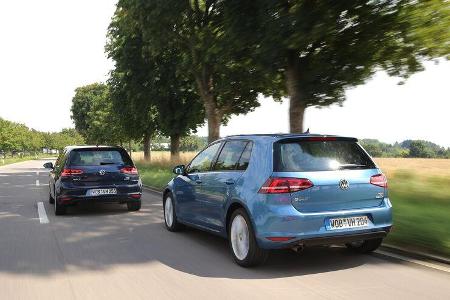 VW Golf 1.6 TDI, Heckansicht