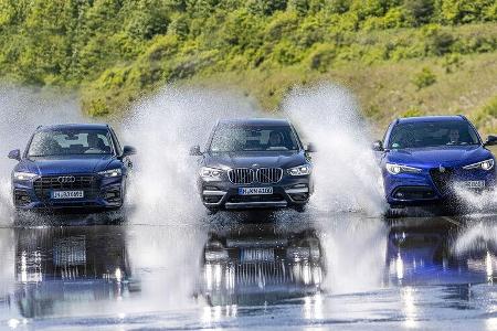 Alfa Romeo Stelvio, Audi Q5, BMW X3