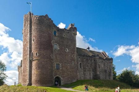 Auch die Burg Castle Doune in Schottland wurde für Szenen benutzt, die in 