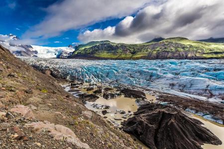 Auch der größte Gletscher Europas bekommt seinen Auftritt in 