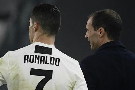 Juventus-Trainer Allegri geht von Ronaldo-Verbleib aus Juventus-Trainer Allegri geht von Ronaldo-Verbleib aus