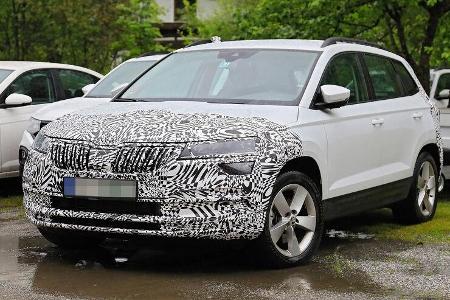 06/2020, Skoda Karoq Facelift Erlkönig
