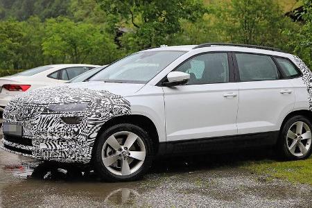 06/2020, Skoda Karoq Facelift Erlkönig
