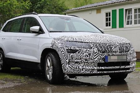 06/2020, Skoda Karoq Facelift Erlkönig