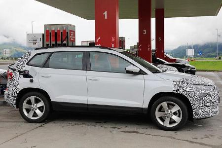 06/2020, Skoda Karoq Facelift Erlkönig