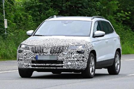 06/2020, Skoda Karoq Facelift Erlkönig