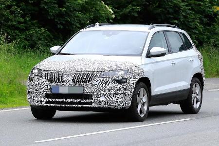 06/2020, Skoda Karoq Facelift Erlkönig