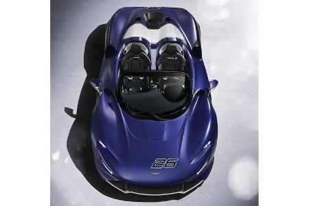 05/2021, McLaren Elva Windschutzscheiben-Version