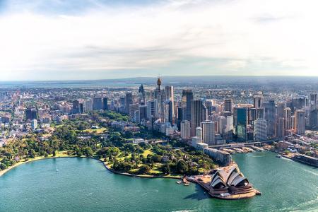 Platz 10 geht an Sydney. Die australische Metropole kommt auf eine Gesamtpunktzahl von 86,8 von möglichen 100 Punkten und gl...