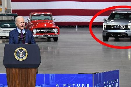 05/2021, Ford F-150 Lightning US-Präsident Joe Biden 05/2021, Ford F-150 Lightning US-Präsident Joe Biden