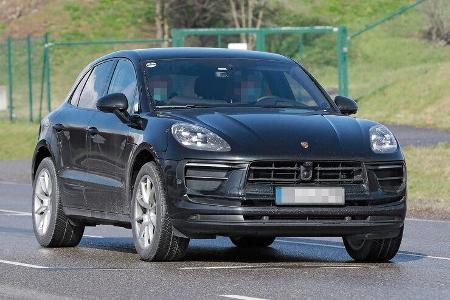 Porsche Macan Facelift Erlkönig