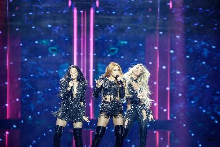 Startplatz 8: Serbien schickt ein Frauentrio ins Rennen. Hurricane konnten bereits im Halbfinale mit ihrem Uptempo-Song 