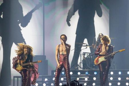 Startplatz 24: Die Rockband Måneskin ist mit ihrem Protestsong 